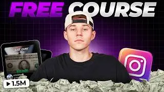 FREE 1 Hour Instagram Automation Course For Beginners | Make Money With Instagram
