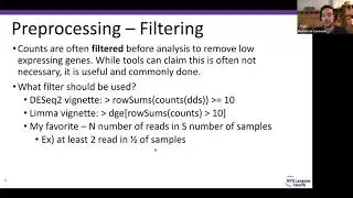 18. Gene expression analysis 1 - MacIntosh Cornwell