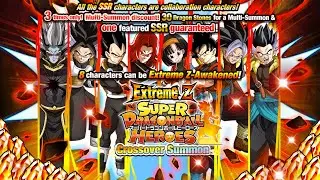 LET ME SUMMON SO YOU DONT HAVE TO!!! EZA SDBH CROSSOVER BANNER... | Dragon Ball Z Dokkan Battle