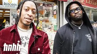 88GLAM Give Love to NY's Chopped Cheese & Diss LA's Mexican Food | HNHH's Snack Review