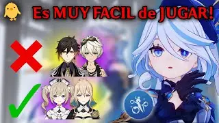 USAS BIEN A FURINA? Guía RÁPIDA! / Genshin! / 🐤!