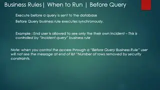 Before Query Business Rule [ServiceNow]