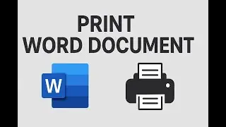 How to Print a Word Document in Microsoft Word(All Pages, Current Page,or Custom Pages)|Simple Guide