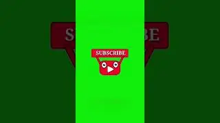 ✅Subscribe Green Screen | Subscribe Button Green Screen 
