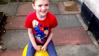The space hopper challenge... Our first ever video :-D hope you enjoy!