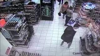 кража алкоголя из супермаркета