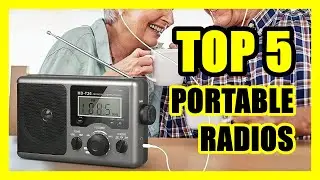 TOP 5: Best Portable Radio with FM and AM 2022 | with Excellent Reception