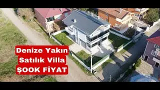ŞOOK FİYAT Samsun da Denize Yakın Satılık Villa (EŞYALI)