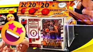 I've Never Been So Excited About Pulling A Checklist! $1 Basketball Mystery Repacks 53