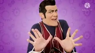 Robbie Rotten hides the THX logo but the THX logo gets revenge!