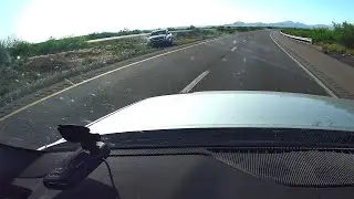 Escort MAX 4 & Uniden R4 vs Stationery Kustom Signals Eagle II 35.5 GHz Police Radar Around Curve
