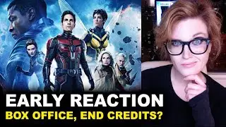Ant-Man & The Wasp Quantumania REACTION - Early Reviews, Just Watched, Box Office, Post Credit Scene