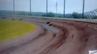 Weird NASCAR 08 crash!