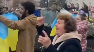 Херсон встречает ВСУ. Херсон 12.11.2022.