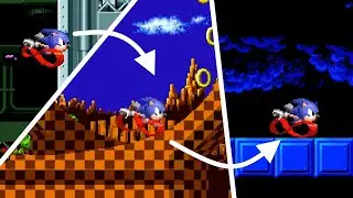 High Speed Sonic 1 [Sonic Forever mods ~ Full Game Backwards Gameplay]