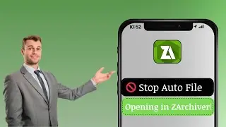 How to Disable Direct File Opening from Archives in ZArchiver | Stop Auto-Open Files