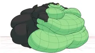 Fat furry animation 13