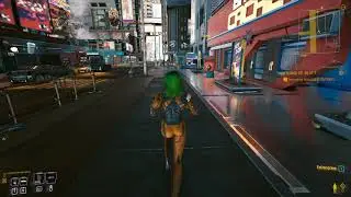 Cyberpunk third person view mod