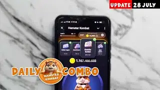5M Coin Hamster Kombat Daily Combo Today 28 July | Kombo Harian Hamster Kombat Hari ini