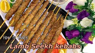 Seekh Kebabs Pan Fry Recipe | Ramzan Recipe | Quick and Easy | *URDU/HINDI*