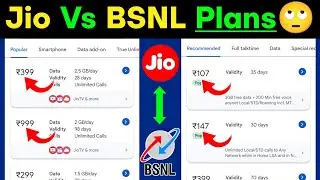 Jio Vs BSNL SIM 💥 | Recharge Plans, Speed Test, 5G, 4G, Network Coverage - Which Is Best?