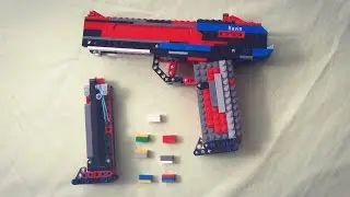 Lego Pistol v2 Working (+Tutorial)