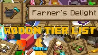 Tier LIst de addons para Farmer's Delight - Video Random