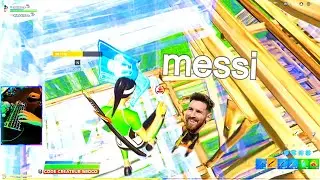 I fight lionel messi in fortnite 1vs1