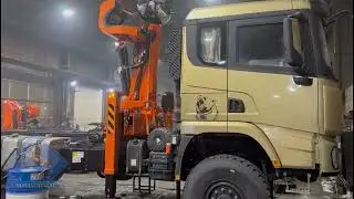 Переоборудование самосвала Shacman X3000 в бортовой с КМУ