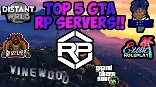 Top 5 Best Fivem GTA Roleplay Servers(2021) *Free Non Whitelisted Fivem Servers*| Nopixel Inspired