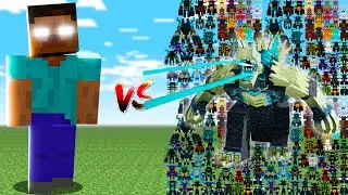 HEROBRINE by HabiRGB vs 280 ALL WARDENS!