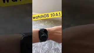 watchOS 10.6.1 is Out! A small bug fix!