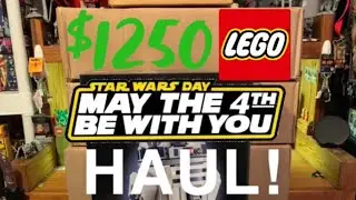Massive LEGO STAR WARS May the 4th Haul!