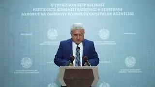Texnik jihatdan tartibga solish agentligi  brifingi - Abdurauf Rasulov