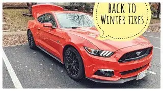 Going back to winter tires on the 2016 Mustang GT PP