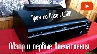 Обзор принтера Epson L800  Личное мнение  | Necresco