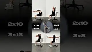 Если работа сидячая - делай это каждый день и спина скажет спасибо