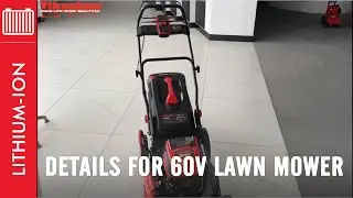 Details For 60V Lawn Mower
