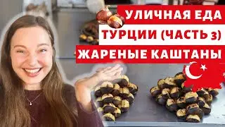 УЛИЧНАЯ ЕДА ТУРЦИИ | ЧАСТЬ 3| ЖАРЕНЫЕ КАШТАНЫ #istanbul #streetfood #turkey