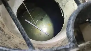 Magnet fishing a spooky 600 year old well.