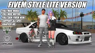 GTA SA FIVEM STYLE LITE VERSION FULL MOD MOBIL & FULL MOD MOTOR + FULL SKIN NEW ‼️GTA SA GTA V STYLE