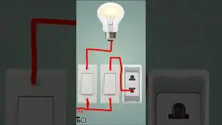 2 switch 1 socket connection #shorts