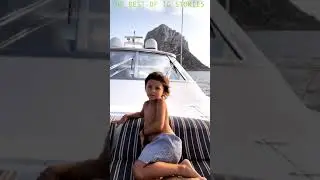 Belen Rodriguez instagram stories 14 August 2018
