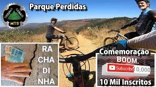 Comemoração 10 MIL INSCRITOS. Trilha Rachadinha no Parque Perdidas. Todos Convidados para a Diversão