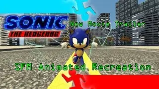 Sonic Movie 1 Official Trailer (Animated Recreation)
