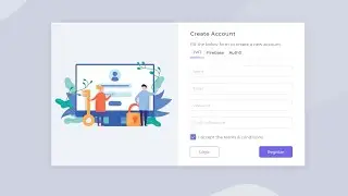 React Admin Dashboard| Full Stack|Log In || Register Screen UI | Vuexy Theme|Real time project 🔥🔥🔥#5