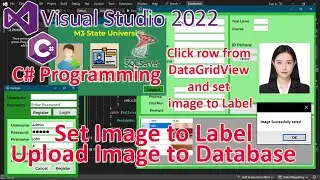 C# Programming - Upload image into Database - Retrieve image from database and set to Label