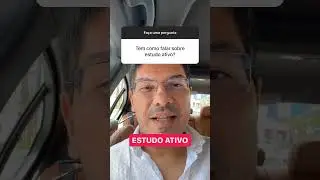 Tem como falar sobre estudo ativo? concursopublico #questoesdeconcursos #direito#estudar