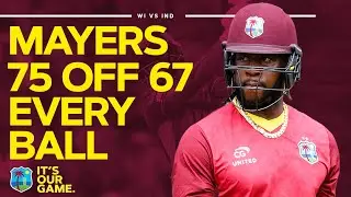 👏 Impressive Innings | 🏏 Kyle Mayers Scores 75 off 67 Against India | 📺 Watch EVERY Ball