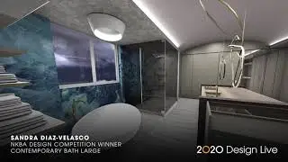 NKBA Large Contemporary Bath Winner: Sandra Diaz-Velasco, Principal, Eolo A&I Design, Inc.